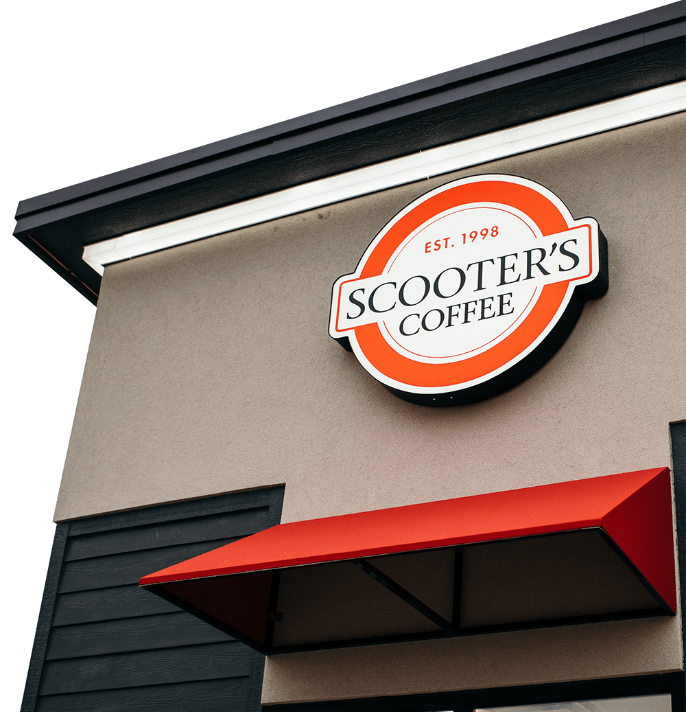 Scooter's Coffee franchise storefront