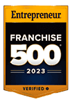 Entrepreneur Magazine’s 2023 Franchise 500® franchise awards